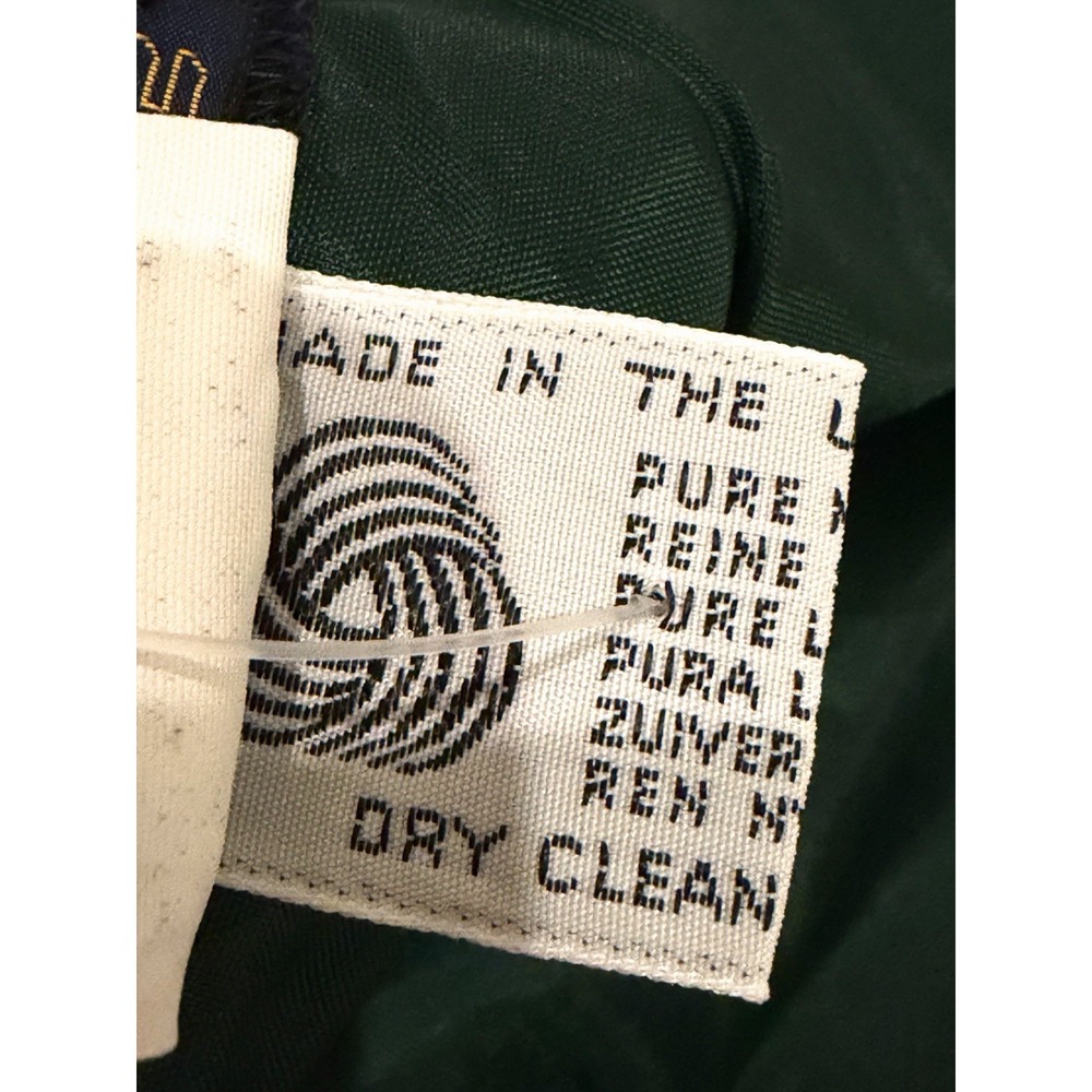 Vintage D Byford Scotland Wool Tartan Pleated Midi Skirt US 8 Plaid Academia - Picture 5 of 12